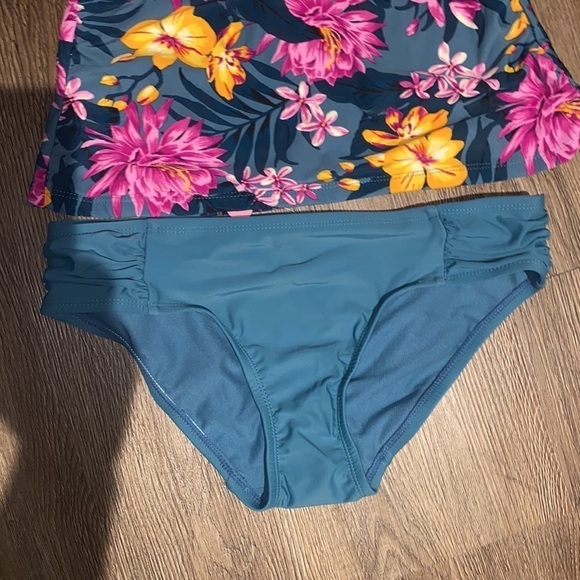 George NWT Summer Floral tankini bikini set - Picture 5 of 7